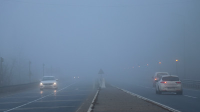 Bolu Dağı'nda sis: Göz gözü görmüyor