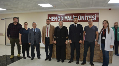 Hastaların ayağına diyaliz ünitesi getirildi