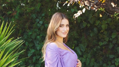 Sekiz aylık hamile olan Hazal Kaya son halini paylaştı