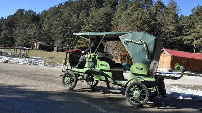 Atlar gitti faytonlar geldi