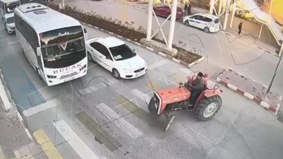 Hava atmak için kırmızı ışıkta drift yaptı. Cezayı görünce kalbi duruyordu