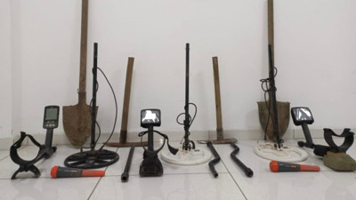 Definecilere suç üstü: 3 gözaltı