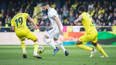 Real Madrid ilk kez bunu yaptı Villarreal'e yenildi