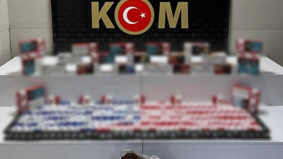 Samsun'da kaçak 9 bin 580 dal makaron ve 2,5 kilo tütün ele geçirildi