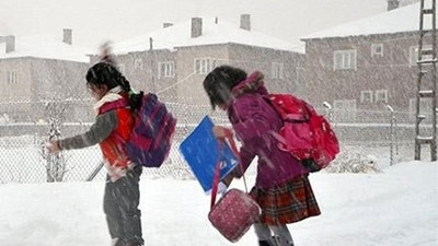 Van'da taşımalı eğitime kar engeli