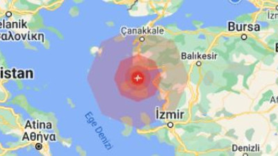 Ege Denizi'nde 5 büyüklüğünde deprem meydana geldi. Şener Üşümezsoy yine bildi (10 Ocak 2023)