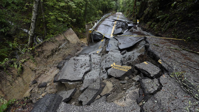 California'da fırtına. 14 kişi hayatını kaybetti (10 Ocak 2023)