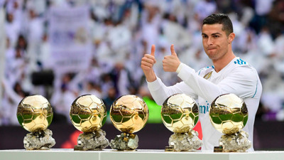 Ronaldo'nun 5 Ballon d'Or ödülünden biri satıldı
