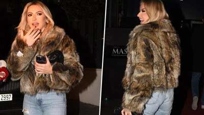 Hadise'nin şıklığının bedeli ortaya çıktı. Kürkü olay yaratmıştı