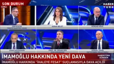 Ersan Şen canlı yayında geri vites yaptı. İmamoğlu hakkında görüşünü değiştirdi