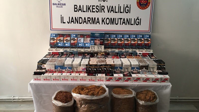 35 kilo kaçak tütün ele geçirildi