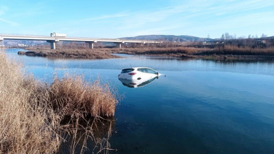 4 günlük araç nehirde bulundu