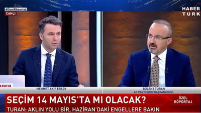 AKP seçimin ilk turundan umudunu kesti. Grup Başkanvekili Bülent Turan'dan canlı yayında flaş sözler