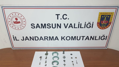 Tarihi eser kaçakçılığı yapan iki şüpheli yakalandı (14 Ocak 2023)