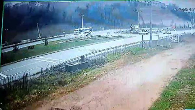 Otobüsün test sürüşünde kaza: 1 ölü, 1 yaralı