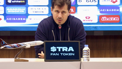 Trabzon basınından Emre Belözoğlu’na şok protesto. Basın toplantısı 61 saniye sürdü