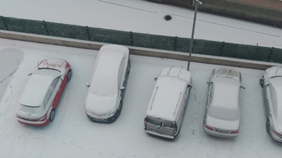 Erzurum’da kar yağışı etkili oldu (15 Ocak 2023)