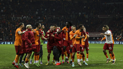 Ligde ilk yarının kralı Galatasaray