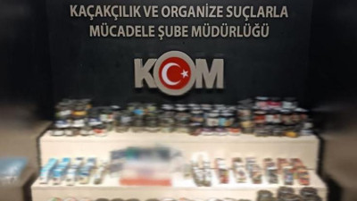 Operasyonlarda kaçak telefon ve sigaralar ele geçirildi