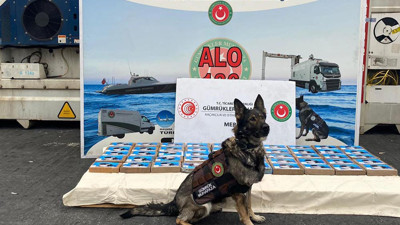 Mersin Limanı'nda 56 kilo kokain ele geçirildi