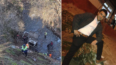 Kayıp gençler ölü bulundu. Otomobille dereye uçmuşlar