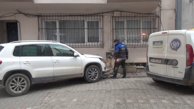 Doğalgaz hattı borusuna çarptı