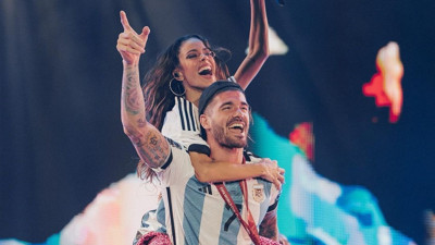 Arjantinli Rodrigo de Paul'un kız arkadaşından olay itiraf: Seni seviyorum Messi...