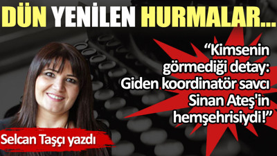 Dün yenilen hurmalar…