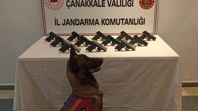 Çanakkale'de 12 ruhsatsız tabanca ele geçirildi. 3 gözaltı