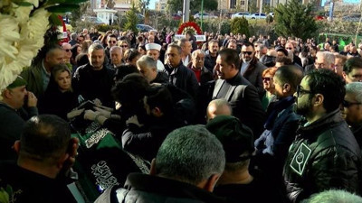 Elif Karlı'nın eşi Cengiz Karlı gözyaşları içinde son yolculuğuna uğurlandı