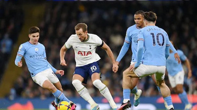 Manchester City Tottenham maçında 6 gol