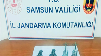 Samsun 'da tarihi eser ele geçirildi