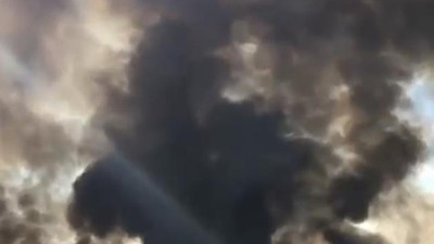 Sazlık alanda yangın çıktı