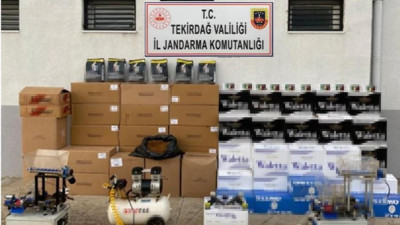 Milyonlarca adet yakalandı