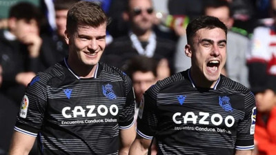 Sörloth yine attı, Real Sociedad 5'te 5 yaptı