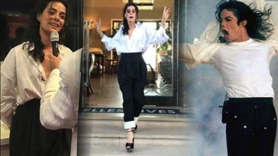 Michael Jackson'u Özge oynasın akımına kayıtsız kalmadı