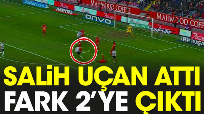 Salih Uçan attı fark 2'ye çıktı