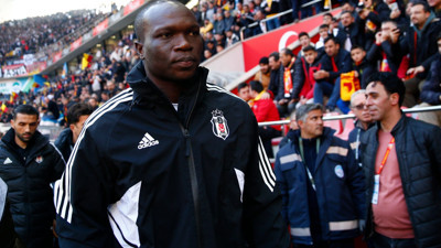 Aboubakar Beşiktaş formasıyla sahaya çıktı