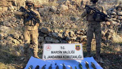 PKK'ya ait ağır silah mühimmatı ele geçirildi