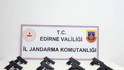 Edirne'de kaçak silah operasyonu: 1 gözaltı