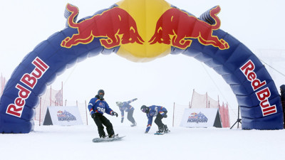 Uludağ'da heyecanlı yarış