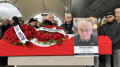 Duayen gazeteci Orhan Erinç son yolculuğuna uğurlandı