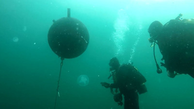Deniz Kuvvetleri'nin mayın mesaisi. SAS timleri 4 mayını imha etti