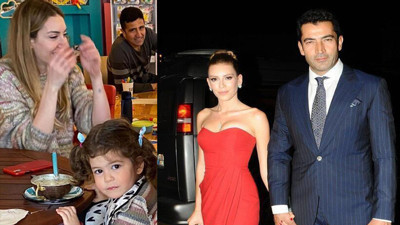 Sinem Kobal kızı Lalin ile görüntülendi. Kimi annesine kimi de babasına benzetti