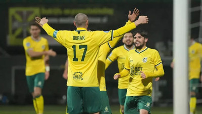 Burak Yılmaz'ın gecesi. Fortuna Sittard'ı taşıdı