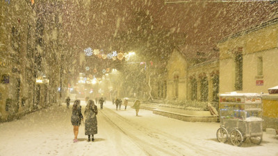 Kerem Ökten karın habercisini açıkladı. Karadeniz'den Marmara'ya doğru yola çıkan görüntüyü paylaştı