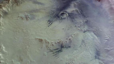 Astronomlar keşfetti. Mars'ta ayı silüetine benzer bir görüntü ortaya çıktı