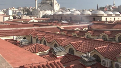 Tarihi Kapalıçarşı'nın çatısı ziyarete açıldı