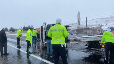 Nevşehir'de feci kaza: 1 ölü, 13 yaralı