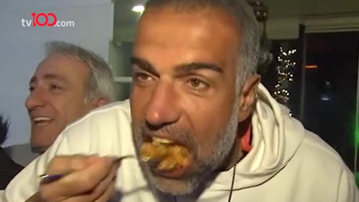 Berdan Mardini'nin yemek yeme videosu olay oldu. Açlığa dayanamadığı için survivor yarışmasını terk etmişti.